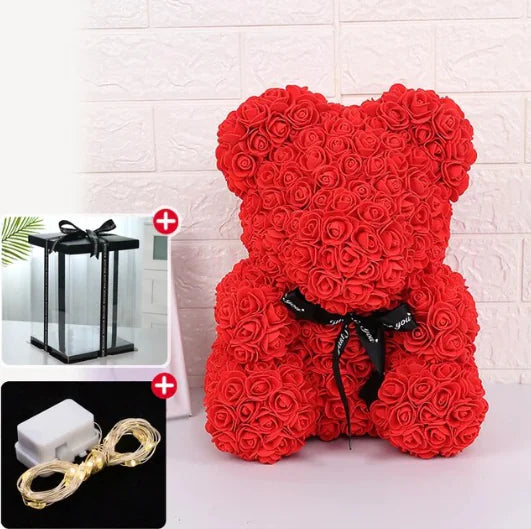 Eternal Rose Teddy Delight