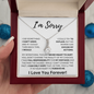 I'm Sorry - Forgive Me