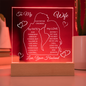 To My Wife - Acrylic Plaque