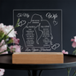To My Wife - Acrylic Plaque