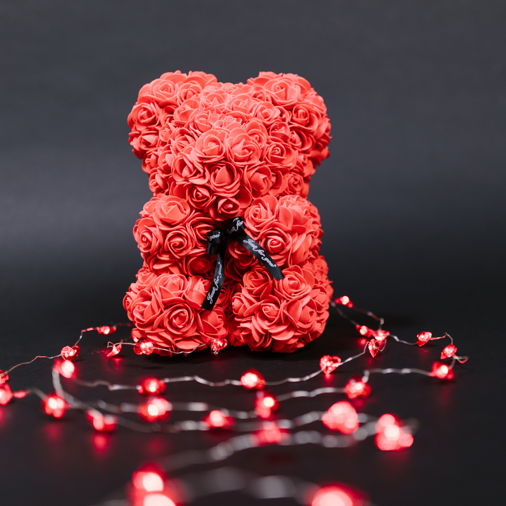 Eternal Rose Teddy Delight