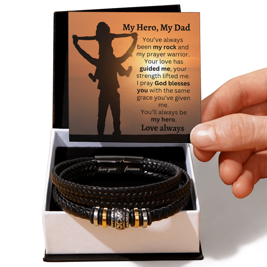 My Hero Dad Bracelet