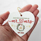 Mr & Mrs 2025 Ornament – Our First Christmas Together